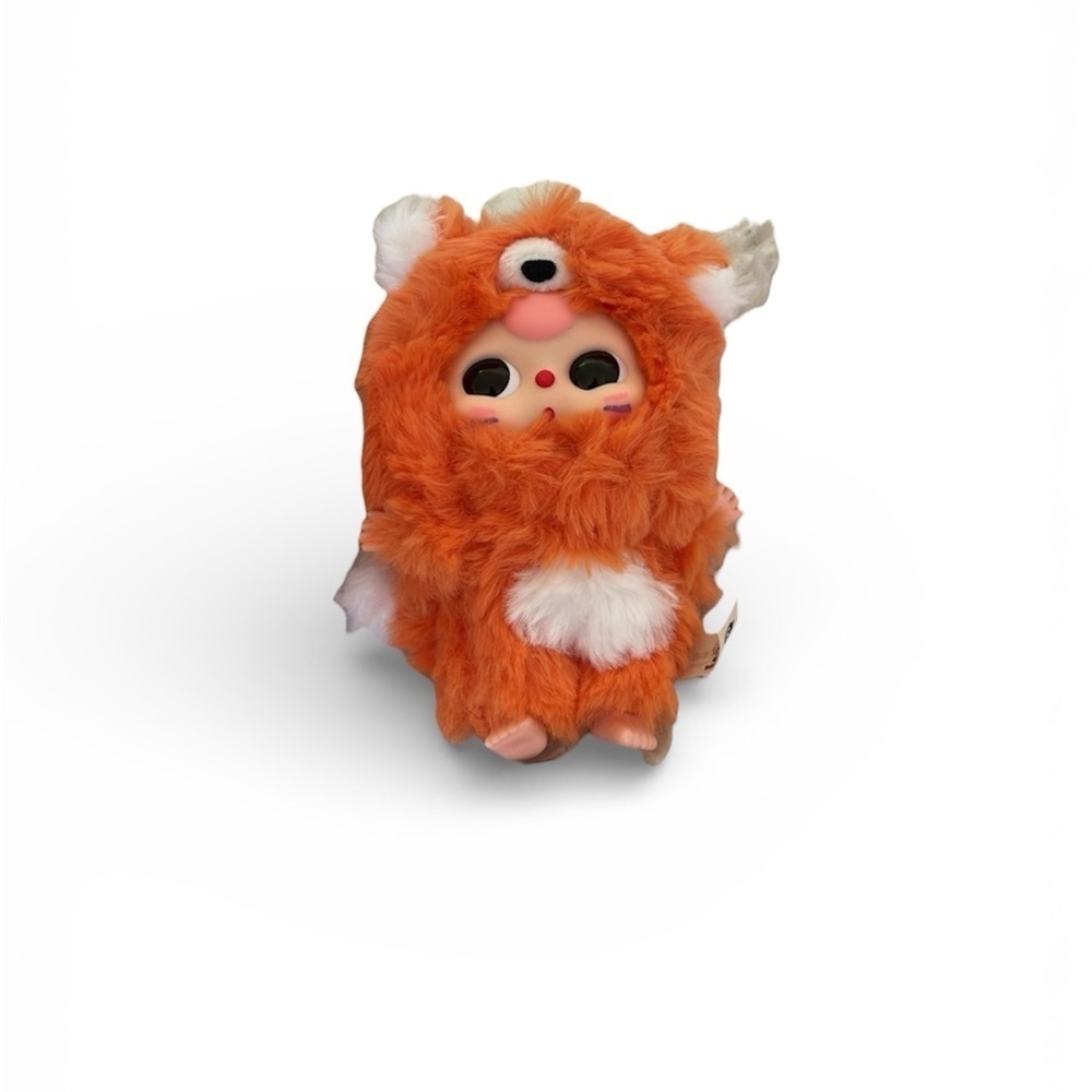 Baby 3 Cute Orange Plush Toy for Kids and adults and more if a bag charm NWT